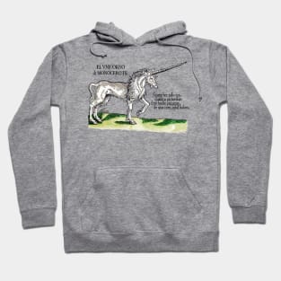 el Unicorn de Monocerote Hoodie